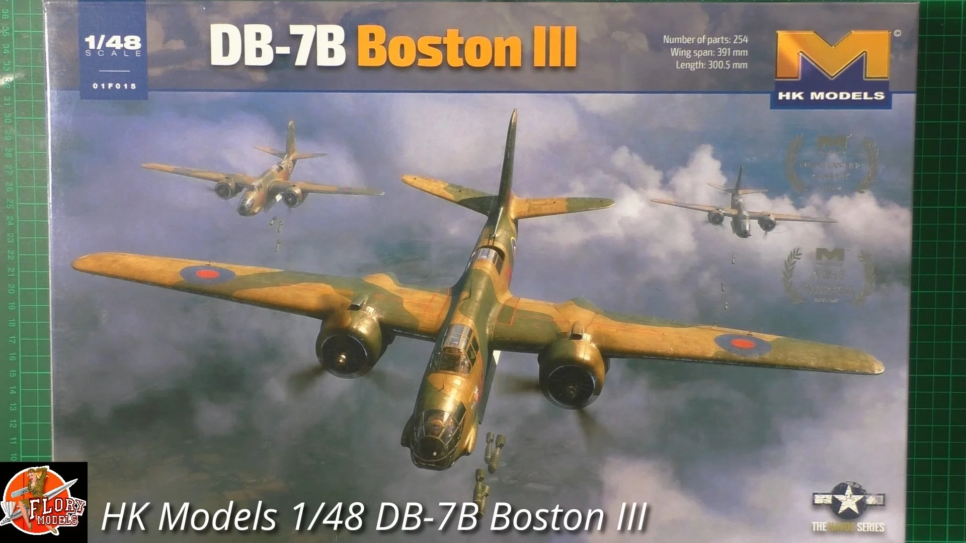HK Models 1/48 DB-7B Boston III Review — Flory Models